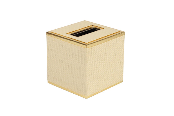Raffia Tissue Box