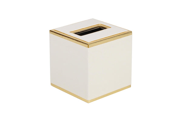 Shagreen Tissue Box - Ivory