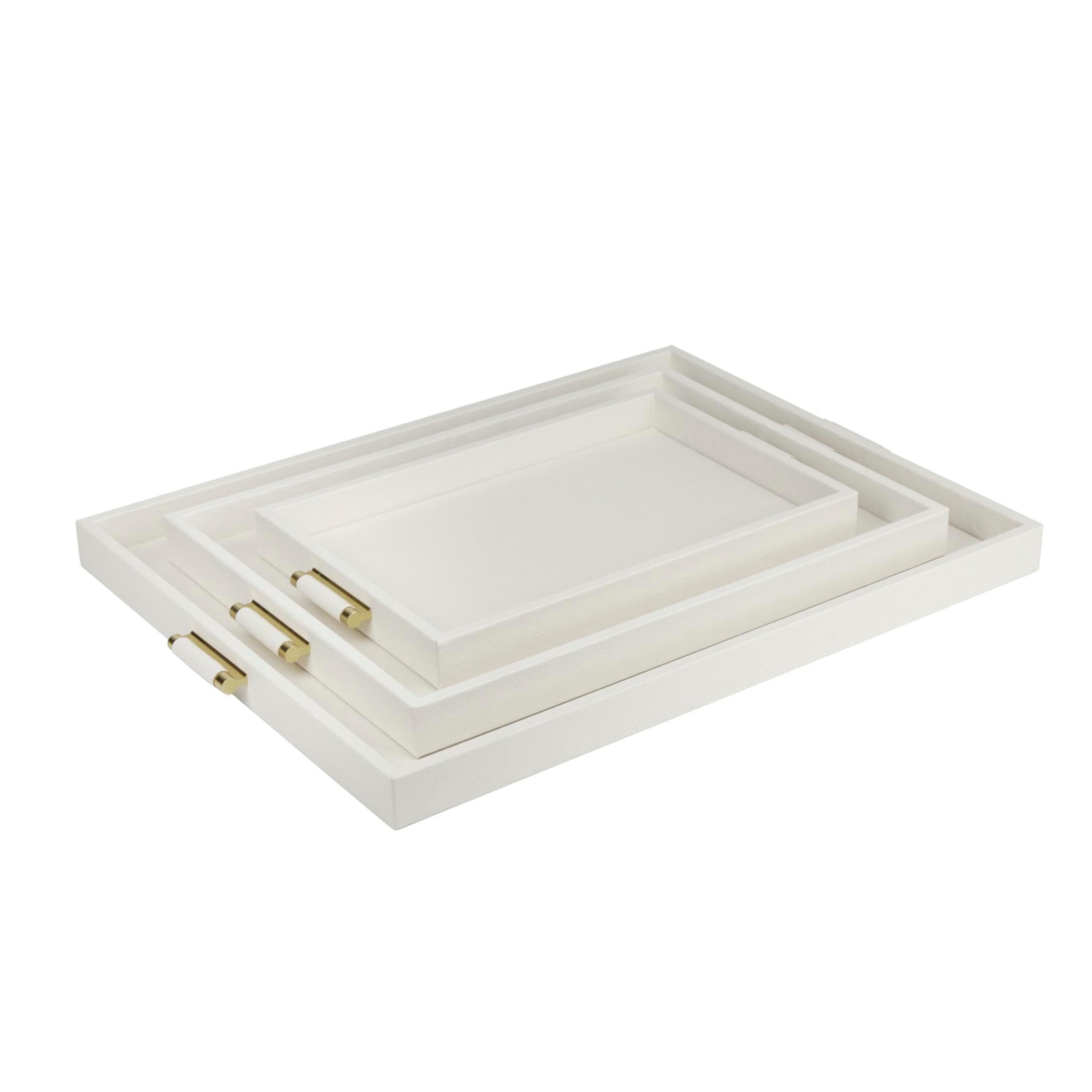 Shagreen Tray - Ivory – Layer Creative Studio