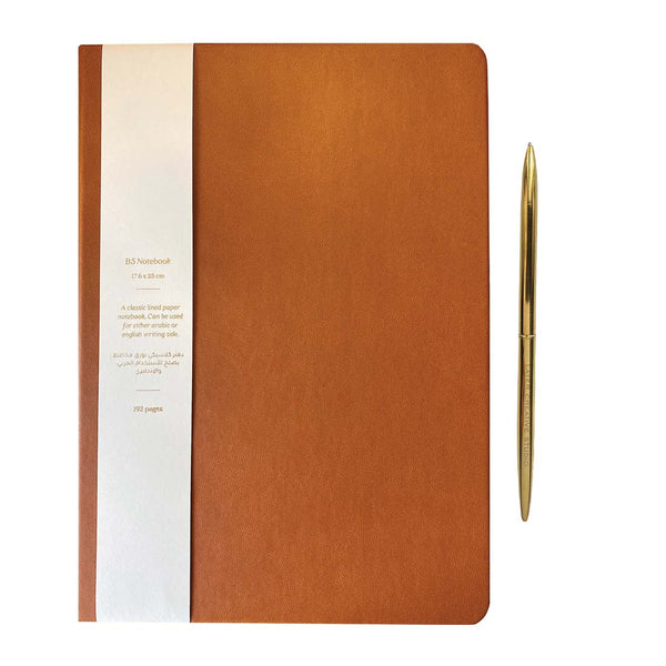 B5 Classic Notebook - Gold