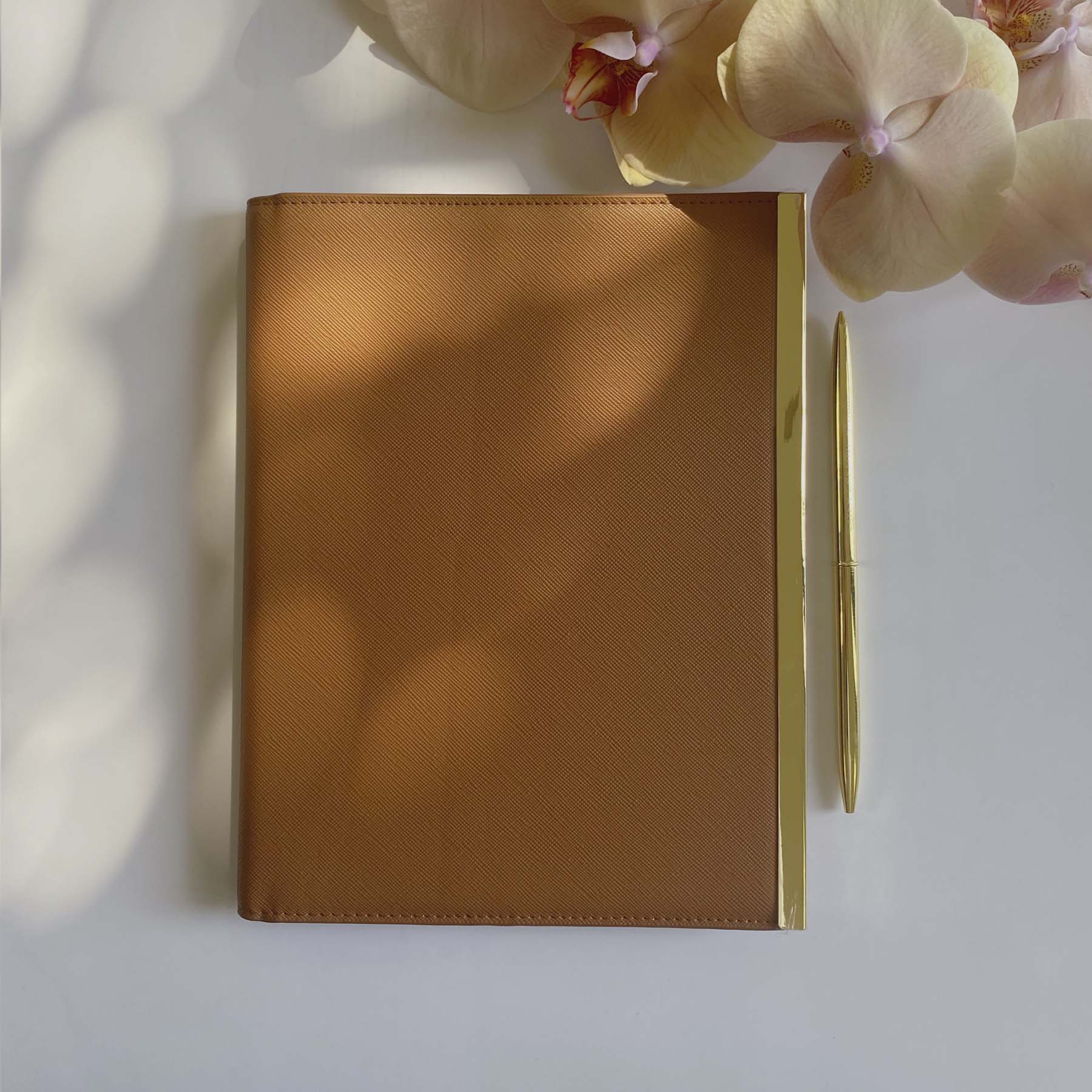 Notepad Folder - Gold – Layer Creative Studio