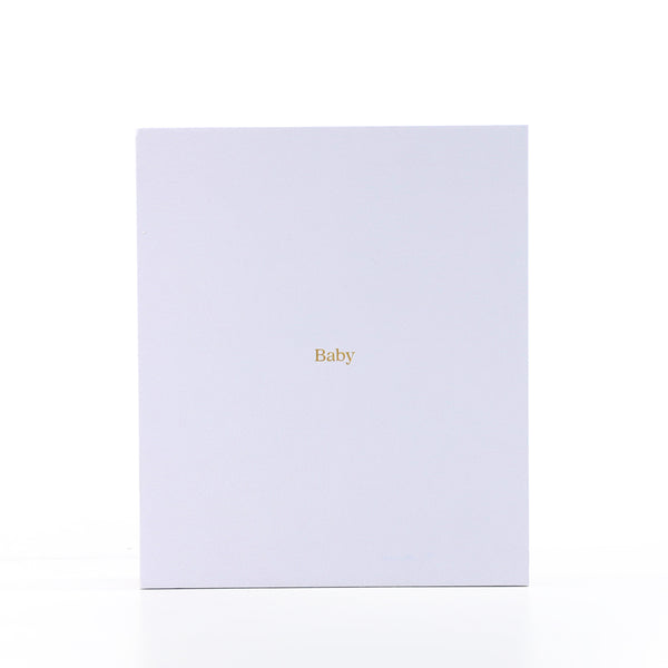 Baby Binder - Dove Grey